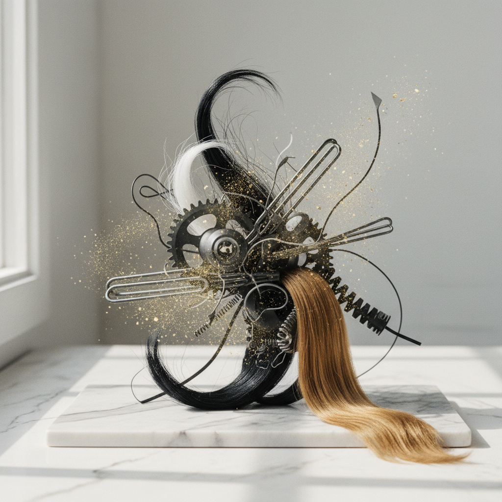 What the evidence does not show in the context of Mechanical and Heat Damage in Hair Care