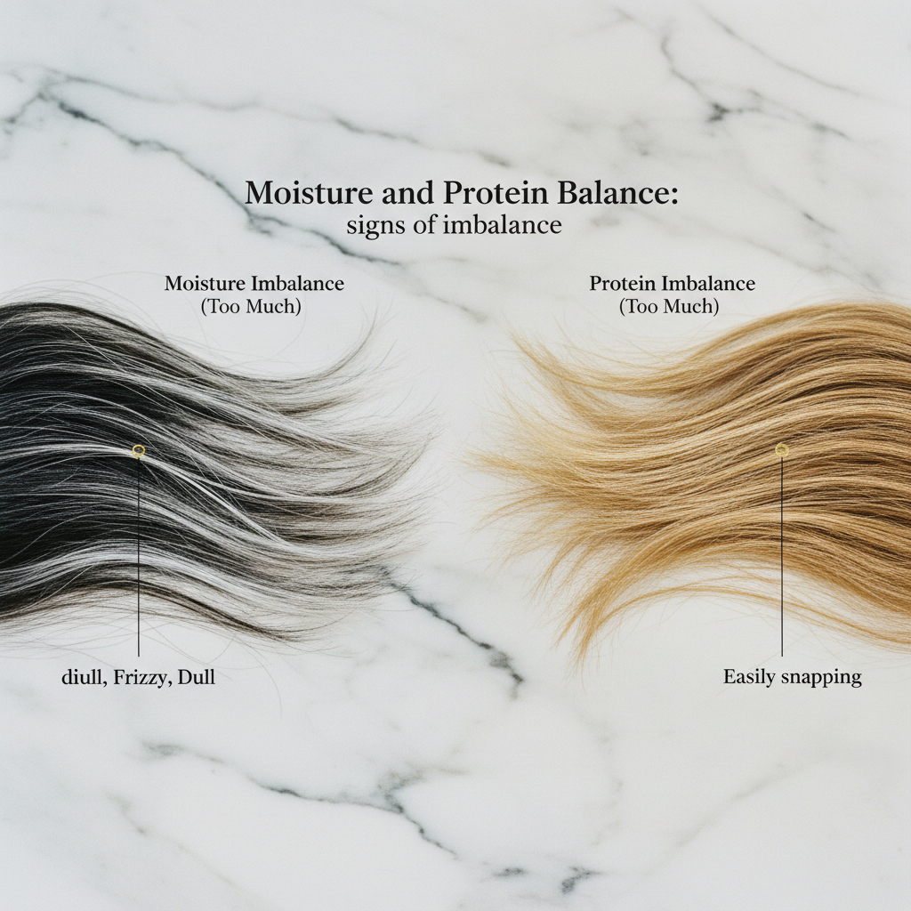 Moisture and Protein Balance: signs of an imbalance in the context of Moisture and Protein Balance