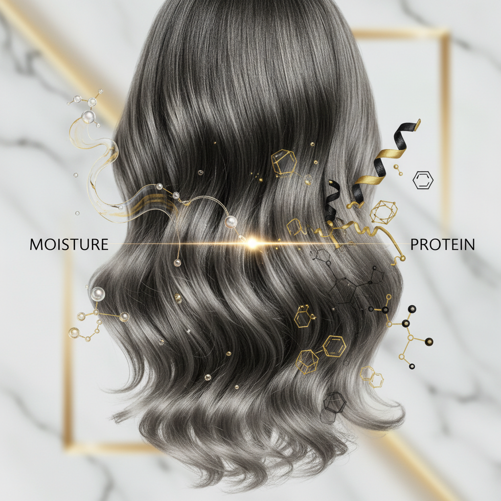 The biological and chemical mechanism in the context of Moisture vs Protein Balance