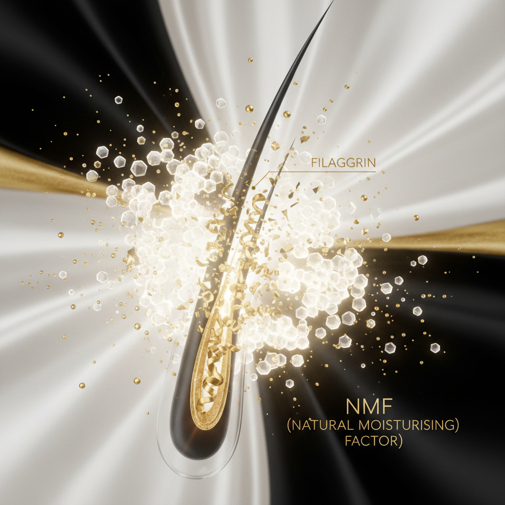 The biological mechanism: how filaggrin creates NMF in the context of Natural Moisturising Factor