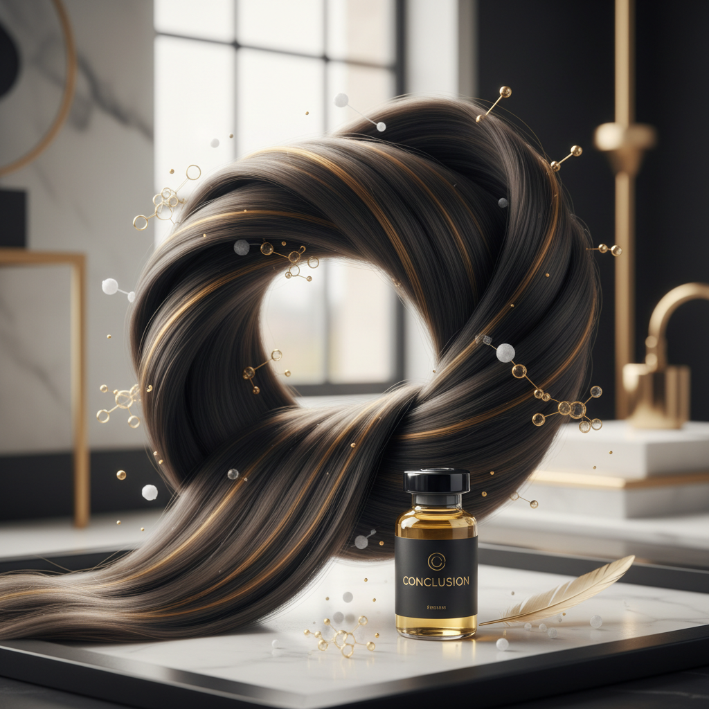 Conclusion in the context of The Role of Peptides in Haircare