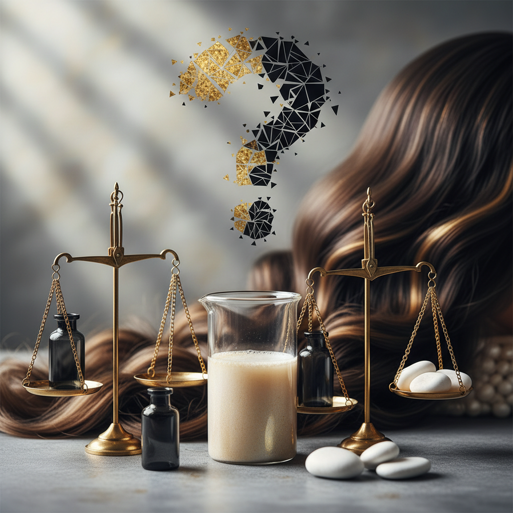 What the evidence does not show in the context of pH Balance of Shampoos