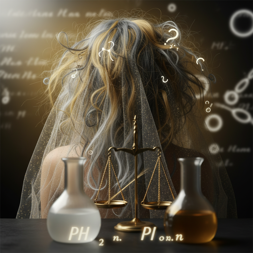 What the evidence does not show in the context of The pH of Healthy Hair and Scalp