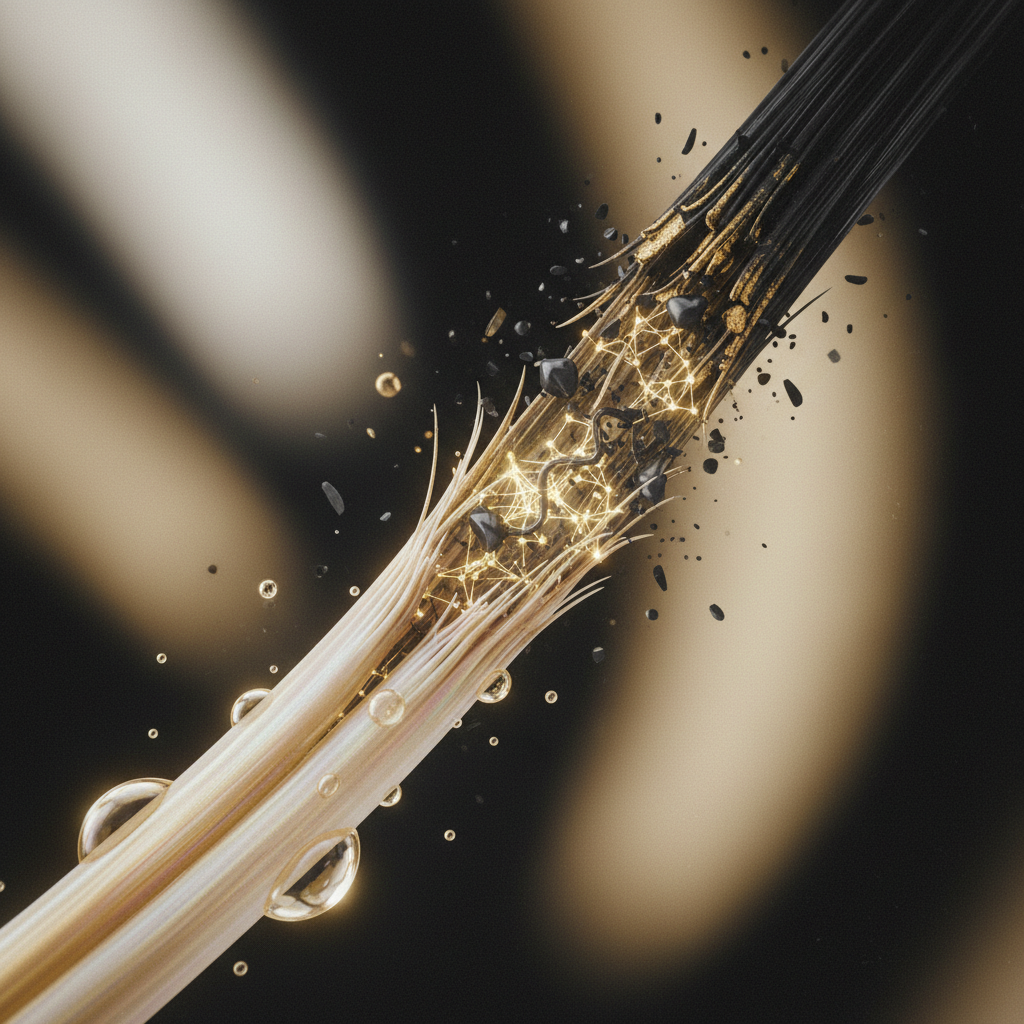 The biological and physical mechanism in the context of Porosity of Hair