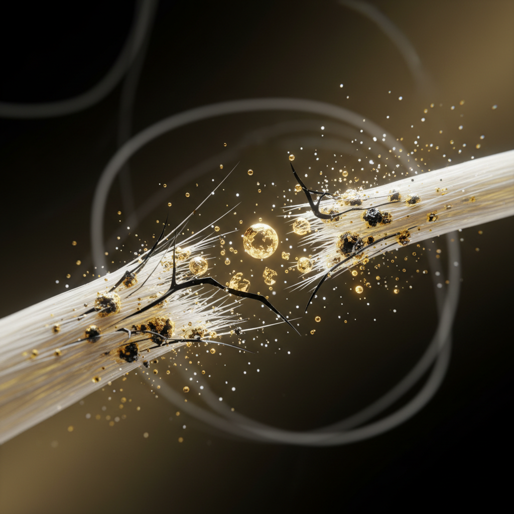 The biological mechanism of bleach damage in the context of Post-Bleach Hair Breakage