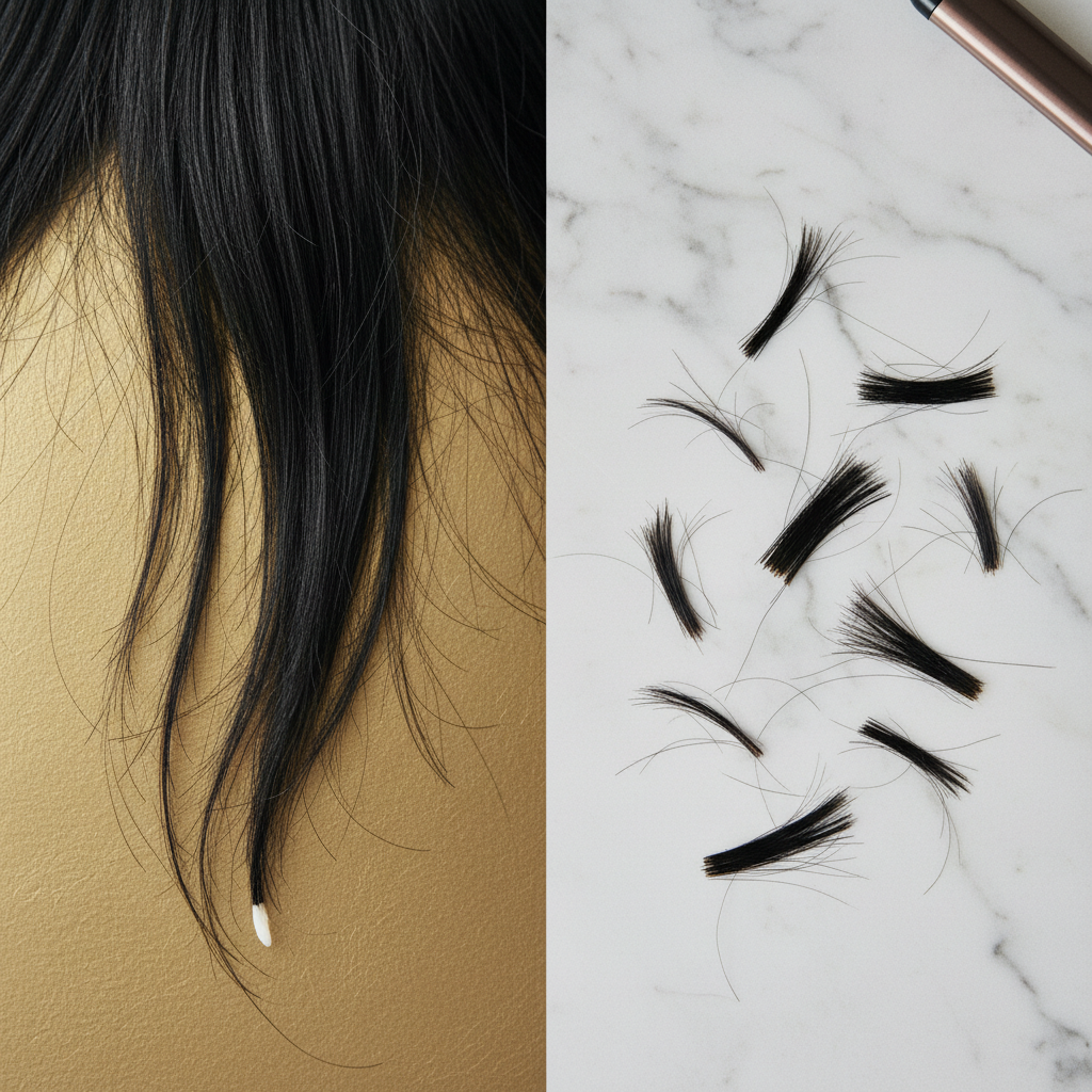The difference between shedding and breakage in the context of Preventing Hair Breakage from Heat Styling