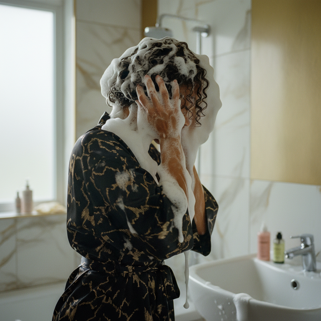 What the evidence does not show in the context of Proper Hair Washing Technique