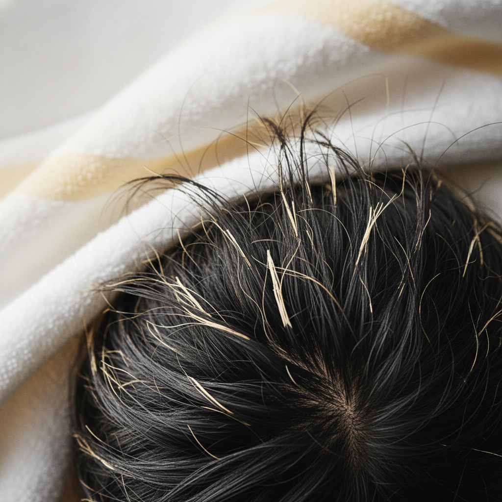 Signs of towel-induced mechanical damage in the context of Proper Towel Drying Techniques