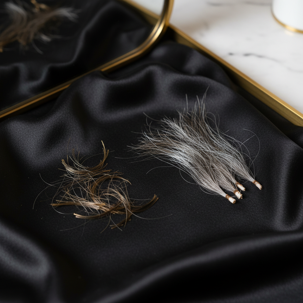 Signs of mechanical damage: breakage versus shedding in the context of Protecting Hair from Mechanical Damage