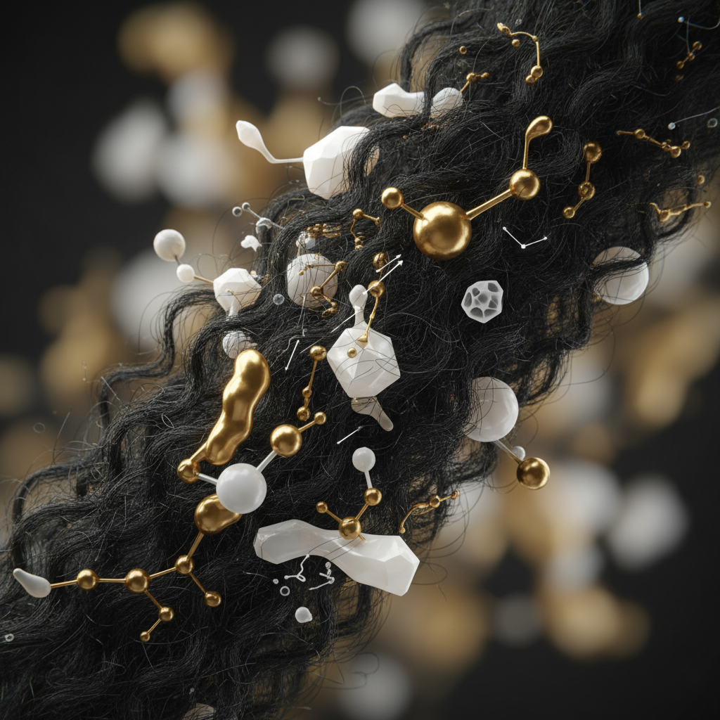 The biological and chemical mechanisms in the context of Protein Moisture Balance in Textured Hair