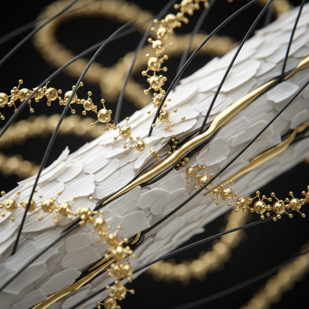 The mechanism: how hydrolysed proteins bond to damaged fibres in the context of Protein Treatments for Hair Repair