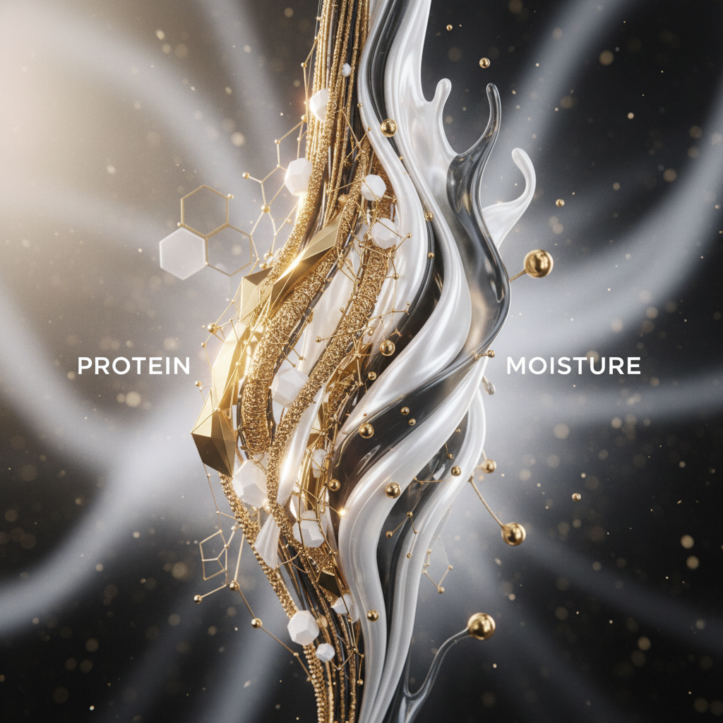 The biological and physical mechanism in the context of Protein vs Moisture Balance