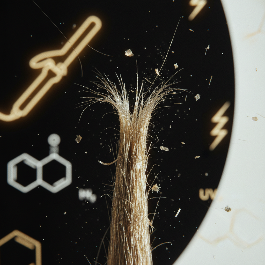 The mechanisms behind hair shaft damage in the context of Recognising the Signs of Damaged Hair
