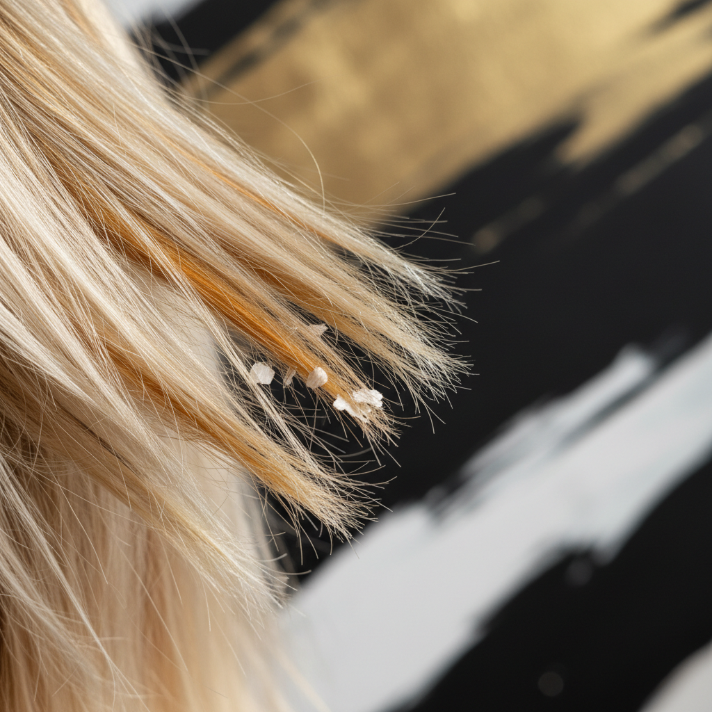 Recognising the signs of chemical damage in the context of Repairing Bleached Hair