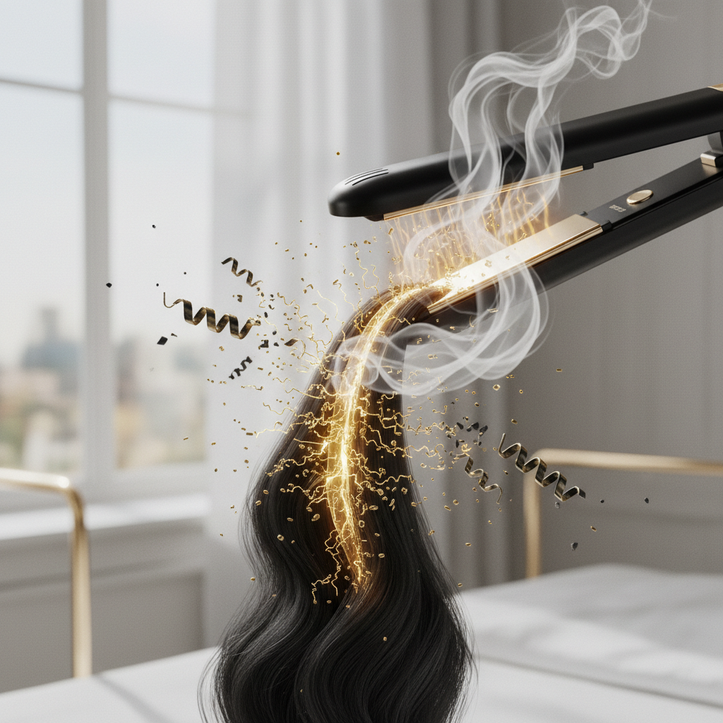 The mechanism: how high temperatures degrade hair in the context of Repairing Heat Damaged Hair