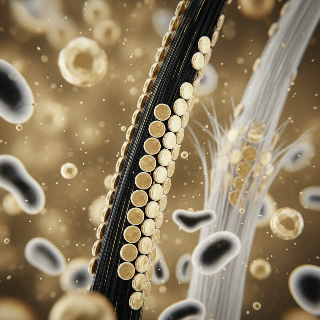 The mechanism: how ceramides protect hair fibres in the context of Role of Ceramides in Hair Care