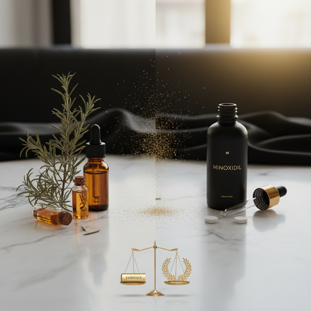 Rosemary Oil vs Minoxidil: what the evidence shows in the context of Rosemary Oil vs Minoxidil