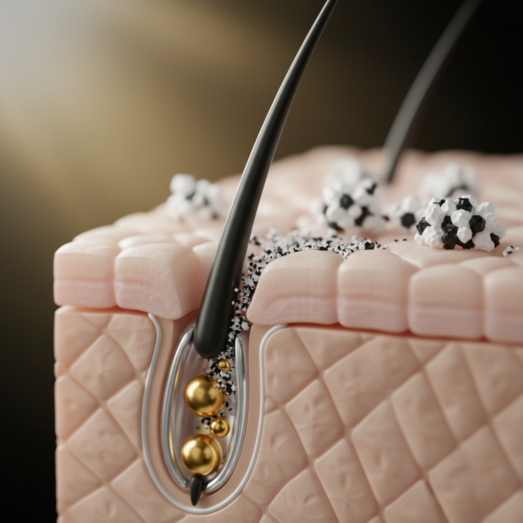 The mechanism: BHA versus other exfoliants in the context of Salicylic Acid for Scalp Exfoliation