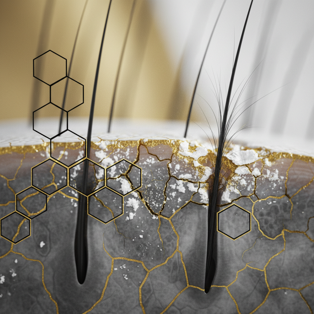 The mechanism: how lipid depletion damages the scalp in the context of Scalp Barrier Function and Lipids