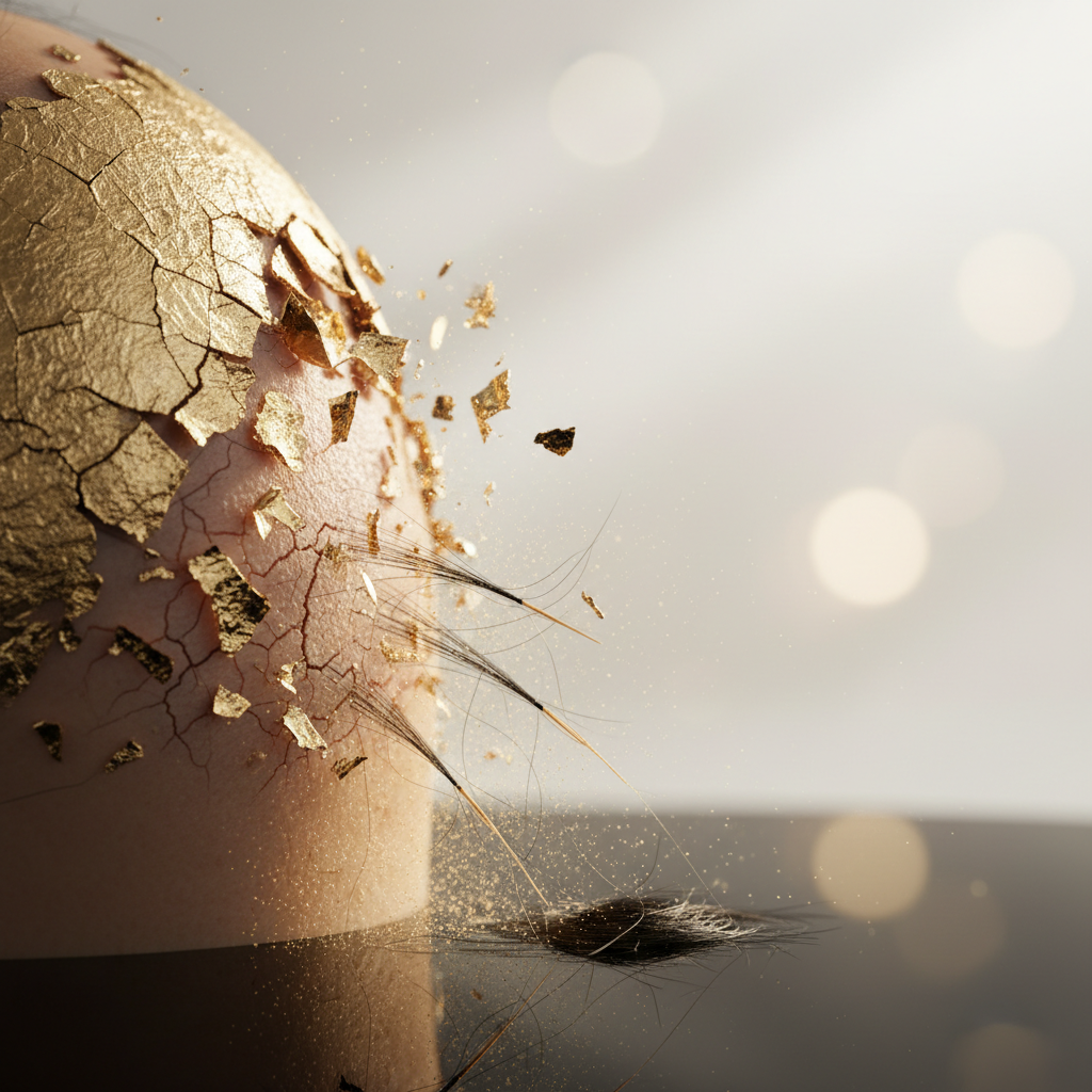 The biological mechanism: from barrier disruption to shedding in the context of Scalp Barrier Health and Hair Growth
