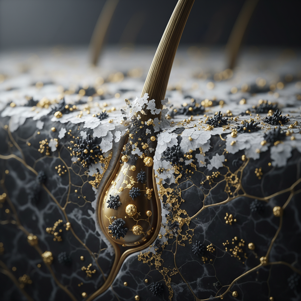 The biological mechanisms behind follicular compromise in the context of Scalp Build-up and Follicle Health