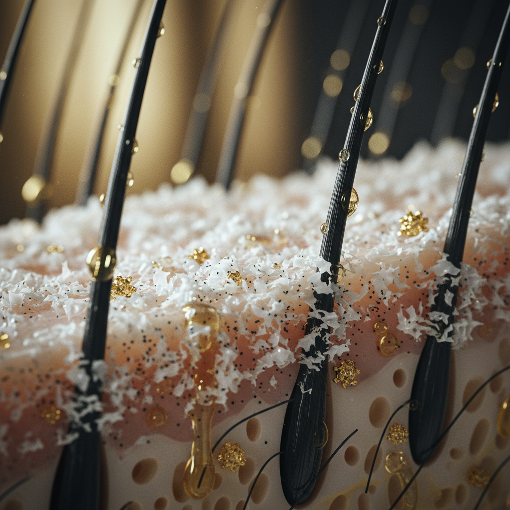 The mechanism of scalp build-up in the context of Scalp Build Up Treatments
