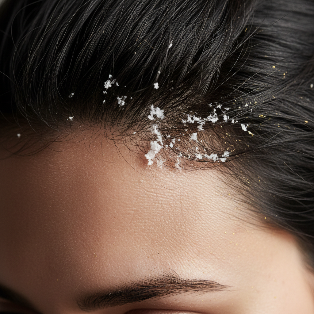 Signs of a dry scalp in the context of Scalp Care for Dry Scalp