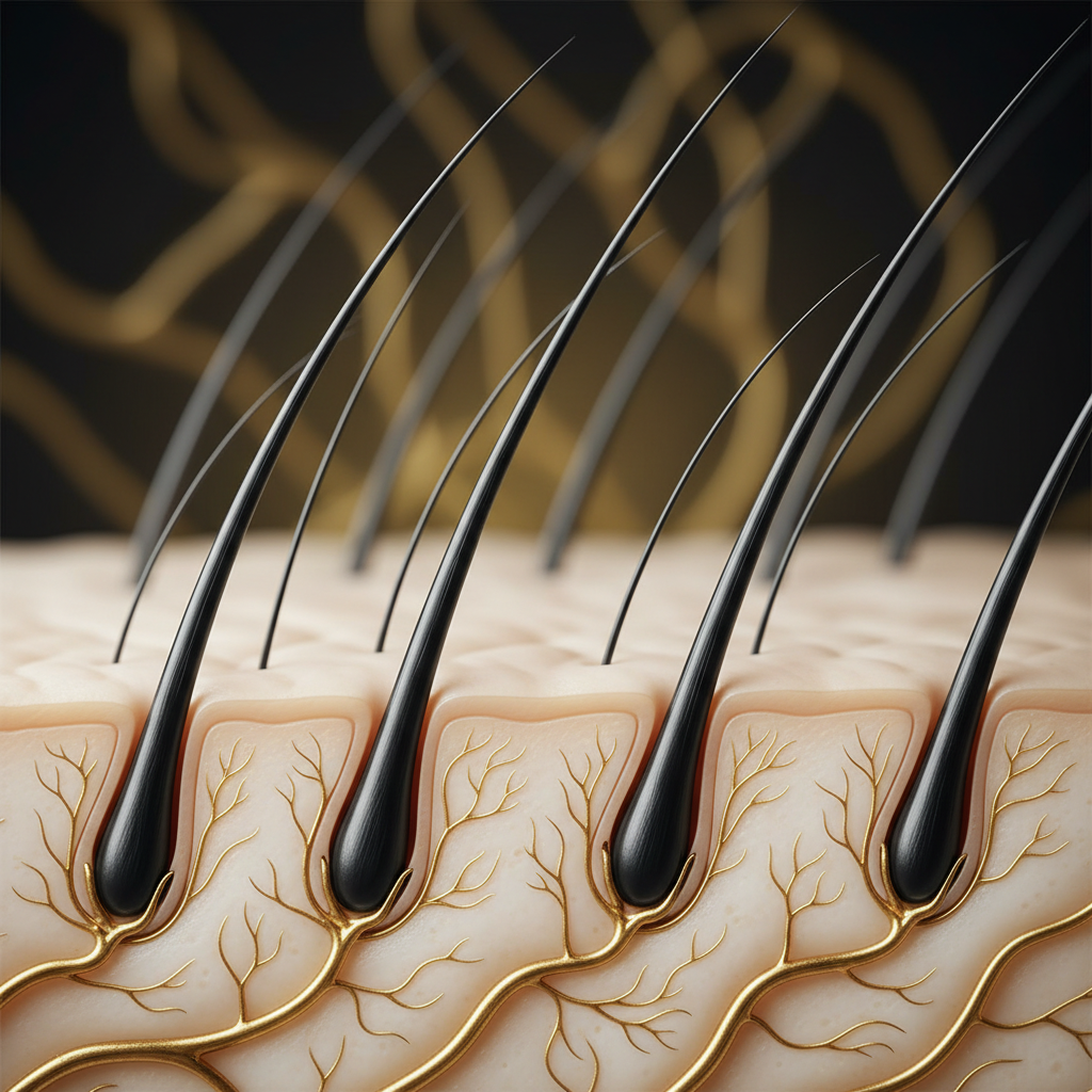 The mechanisms: how circulation interacts with follicles in the context of Scalp Circulation and Growth