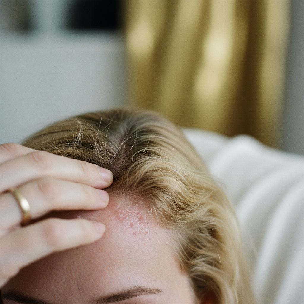 Signs and symptoms to look for in the context of Scalp Contact Dermatitis