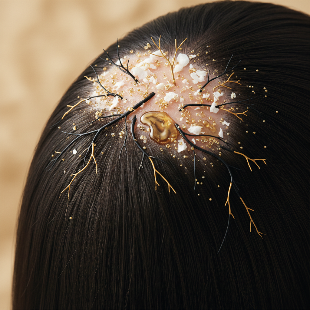 Mechanisms of scalp accumulation in the context of Scalp Detoxification