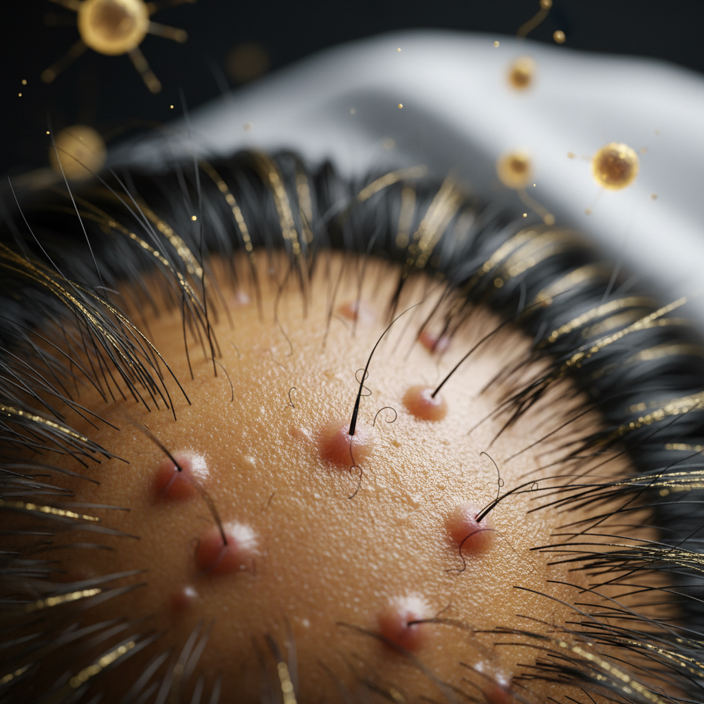 Biological mechanisms: how the bumps develop in the context of Scalp Folliculitis and Bumps