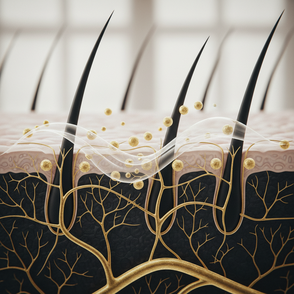 The biological mechanism of action in the context of Scalp Massage Techniques