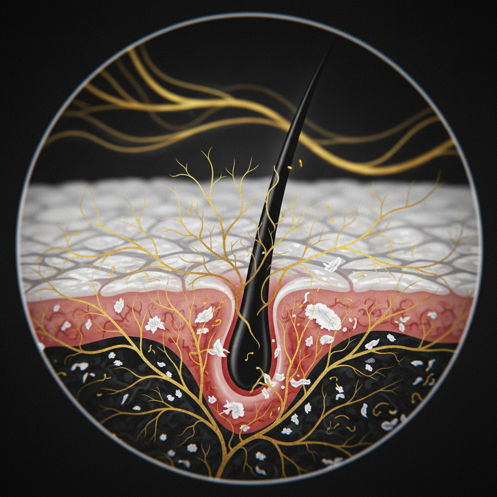 The biological mechanism: why the scalp becomes inflamed in the context of Scalp Seborrhoeic Dermatitis