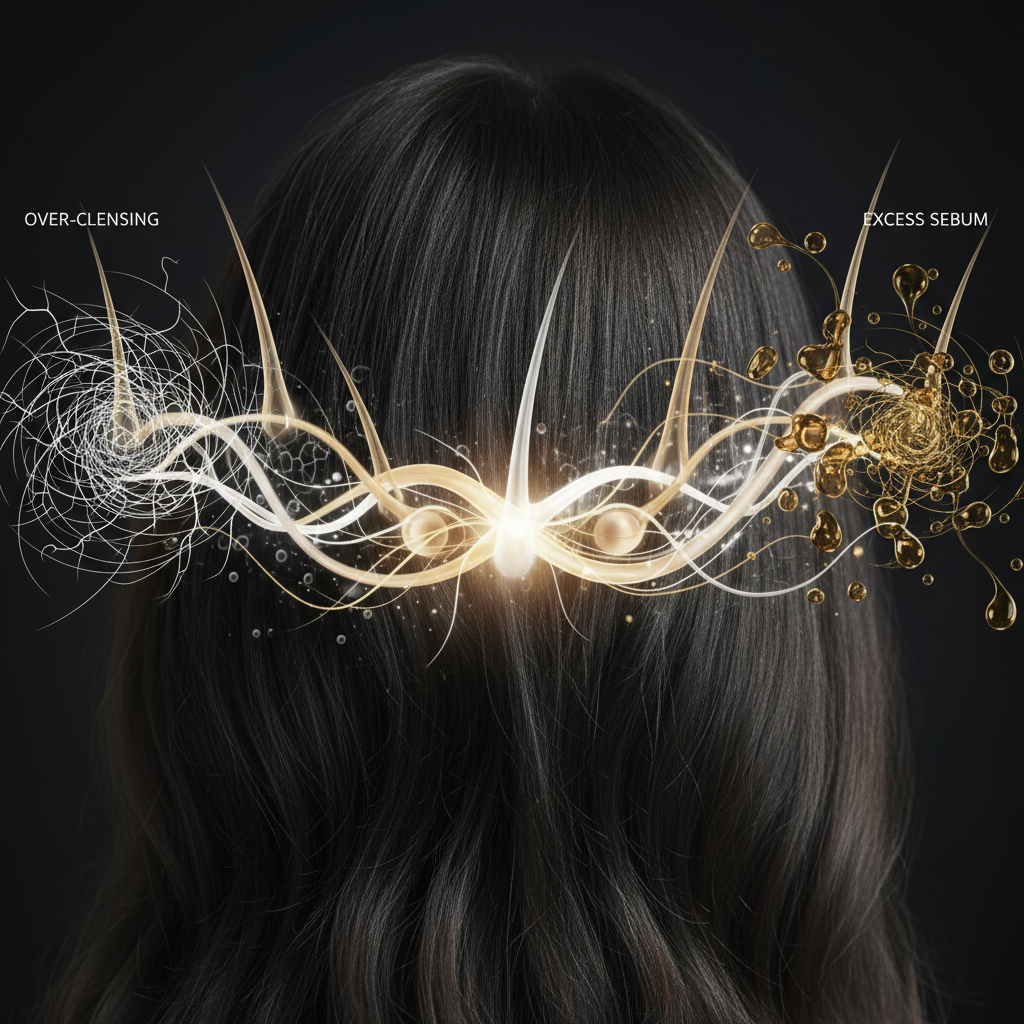 The myth of the sebum "rebound effect" in the context of Scalp Sebum Regulation and Cleansing Science