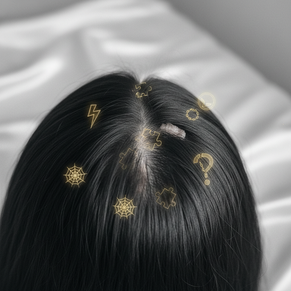 What the evidence does not show in the context of Scarring Alopecia Causes