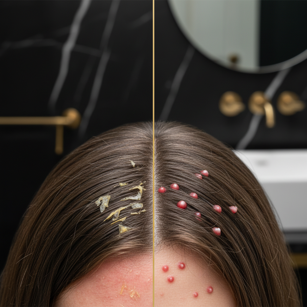 Signs to look for: how to tell the difference in the context of Seborrheic Dermatitis vs Folliculitis