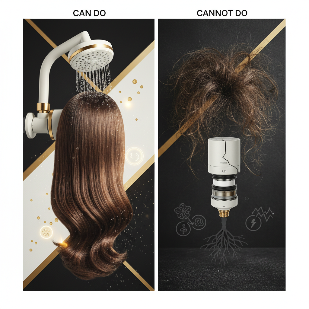 What a shower filter can and cannot do in the context of Shower Filter Hair Loss