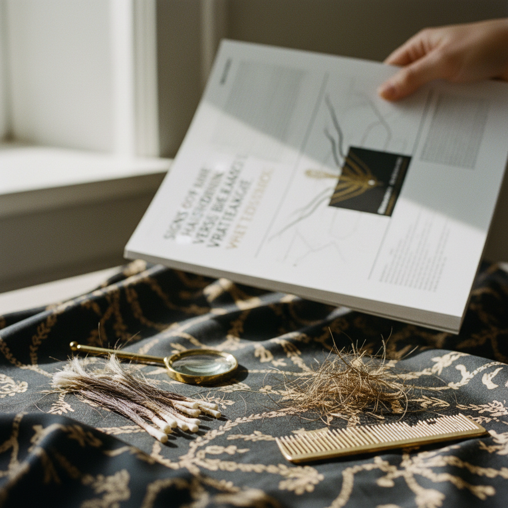 Signs of Hair Shedding Versus Breakage: what the evidence shows in the context of Signs of Hair Shedding Versus Breakage