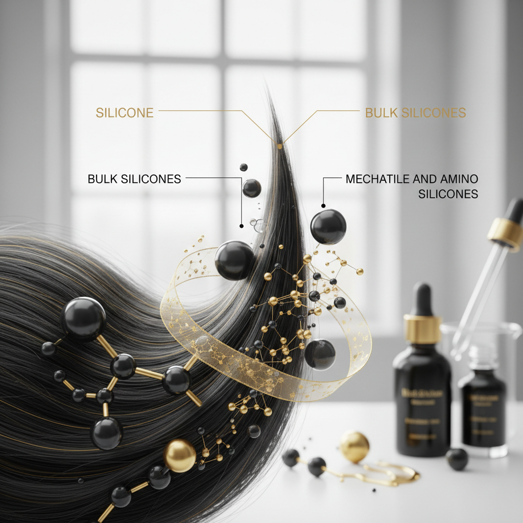 Mechanisms and types of silicone in the context of Silicone in Haircare