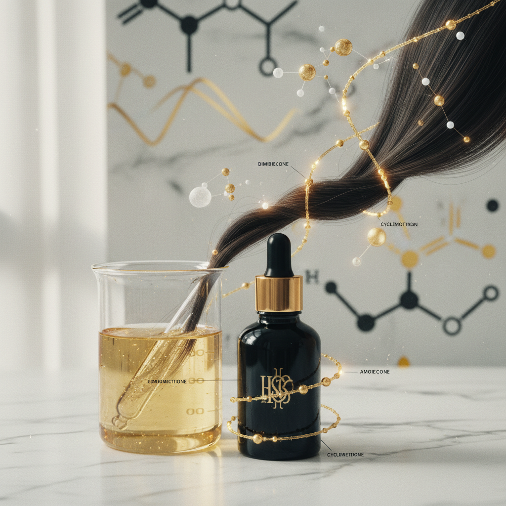 The chemistry and mechanisms of common silicone types in the context of Silicones in Haircare Formulations