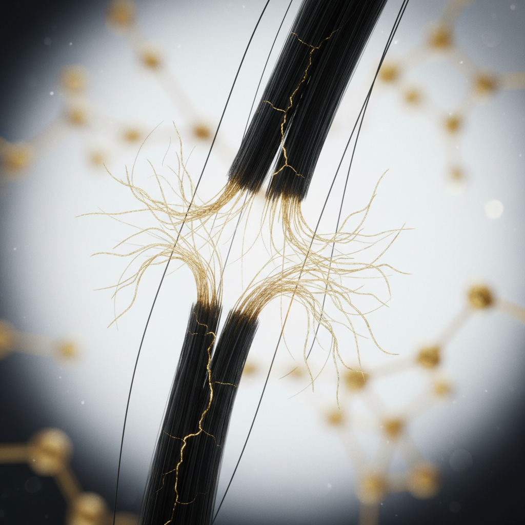 The mechanisms behind hair splitting in the context of Split End Management