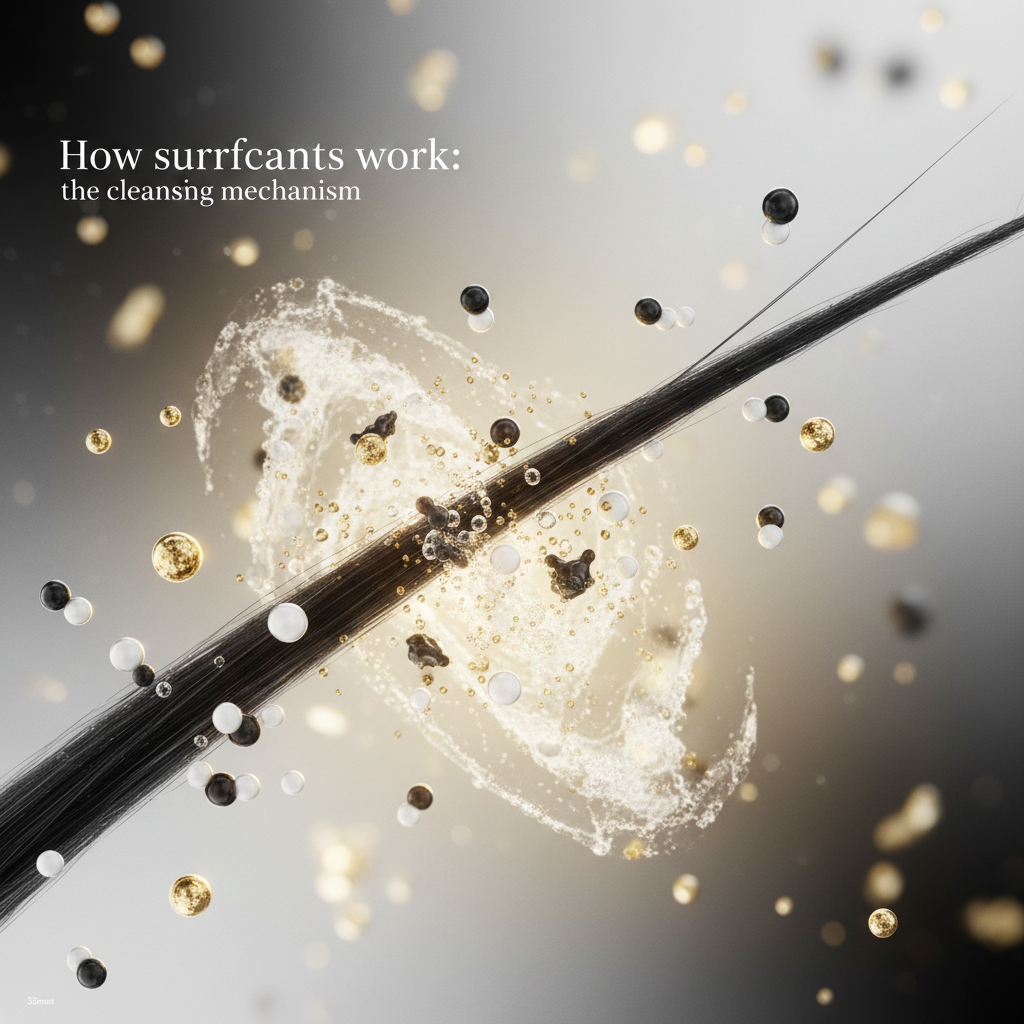 How surfactants work: the cleansing mechanism in the context of Sulphate-Free Shampoo Benefits