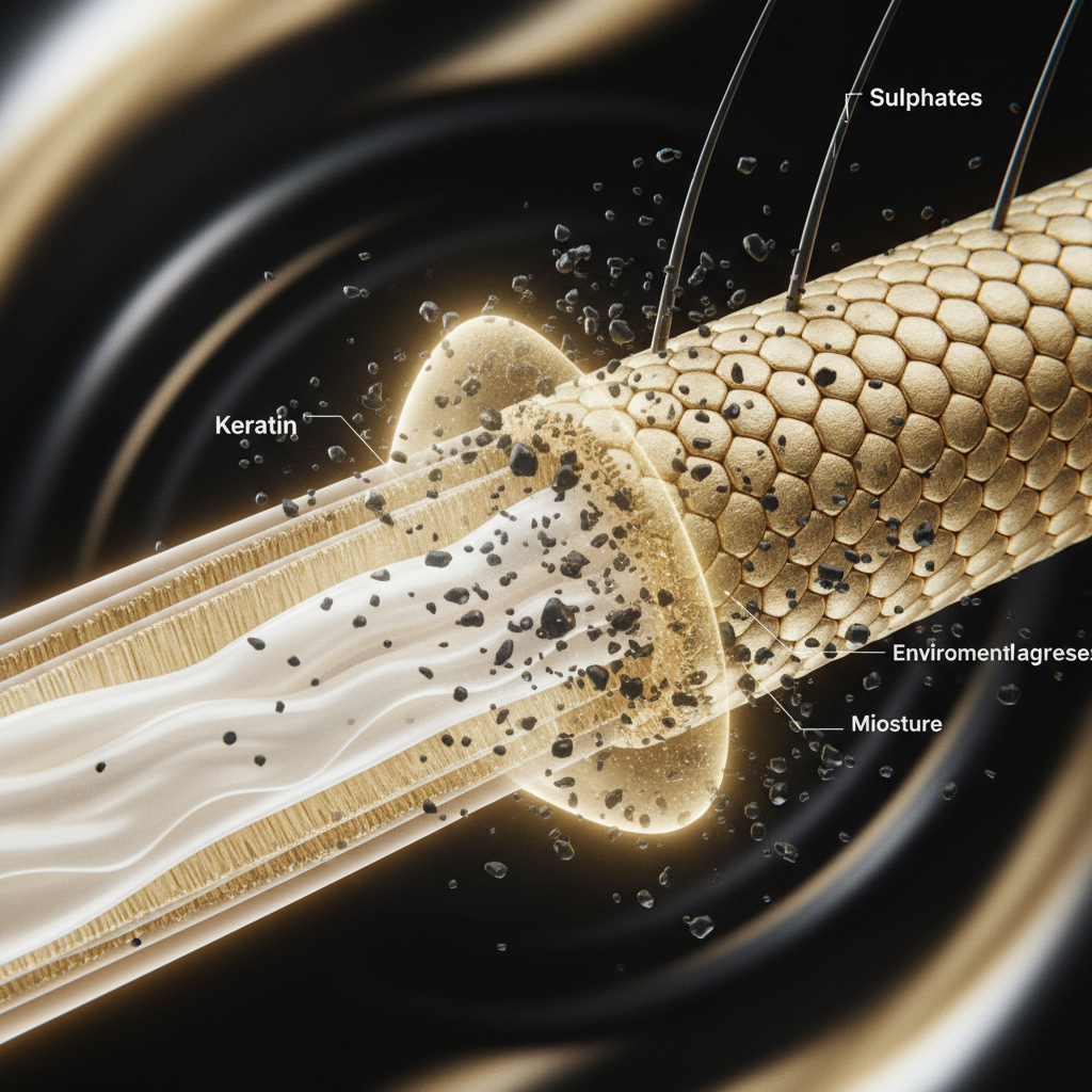 How the barrier mechanisms work in the context of Sulphate-Free Shampoos and Hair Barrier