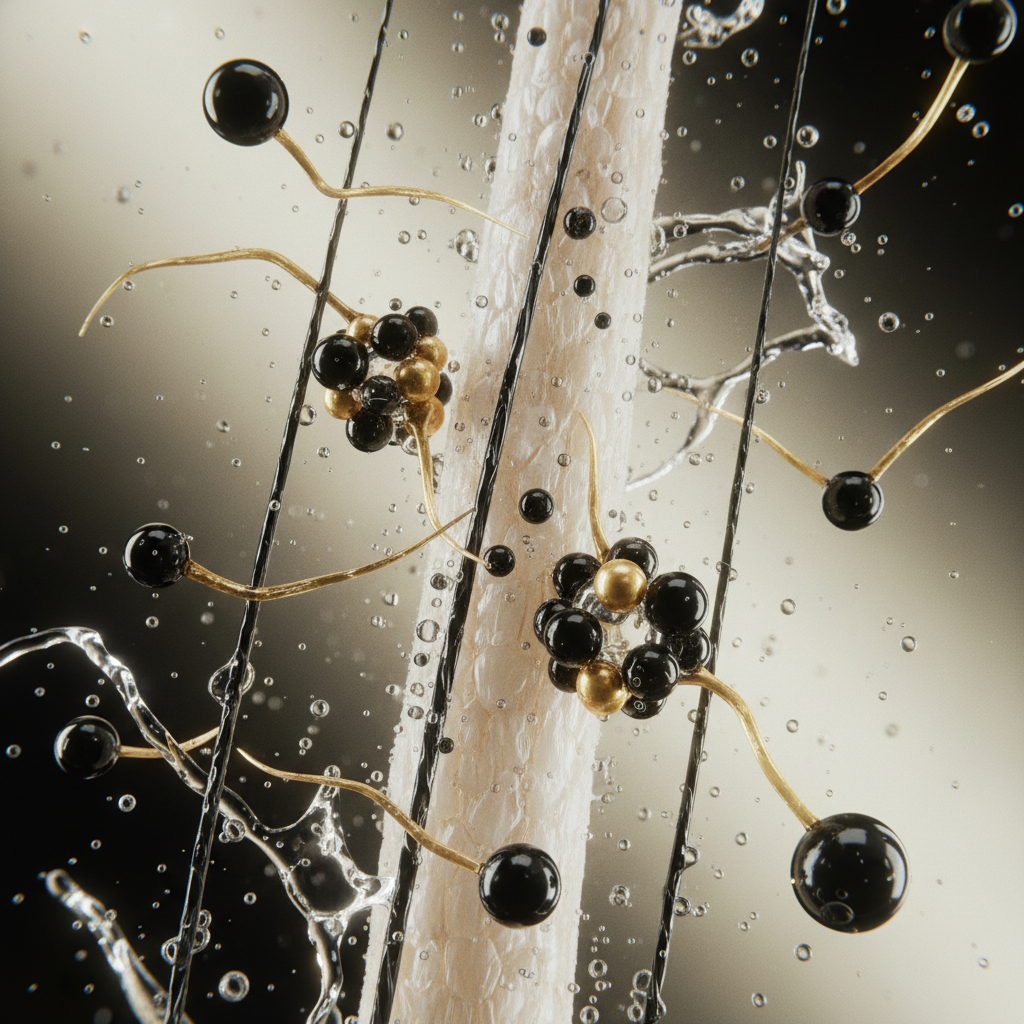 The mechanism: how surfactants interact with the hair fibre in the context of Surfactants in Haircare