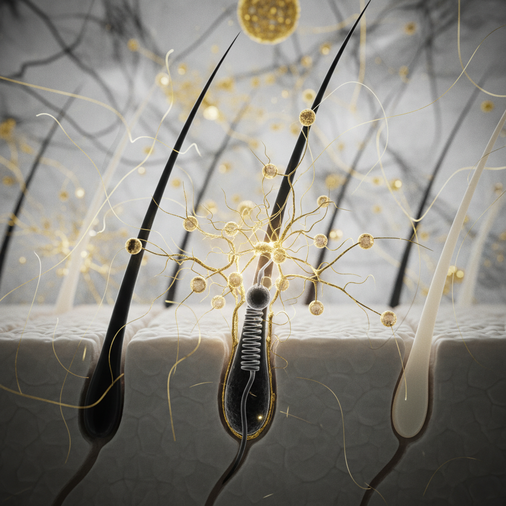 The biological mechanism and underlying triggers in the context of Telogen Effluvium and Diffuse Shedding