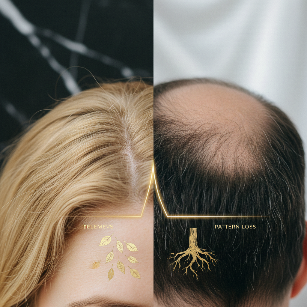 Telogen Effluvium vs Pattern Loss: what the evidence shows in the context of Telogen Effluvium vs Pattern Loss