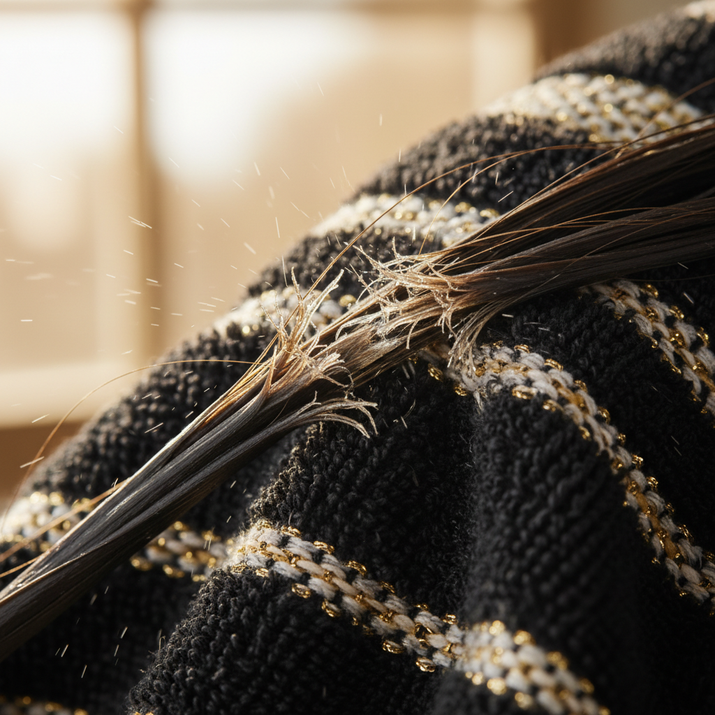 The mechanical process: how wet friction ruins cuticles in the context of Towel Drying and Cuticle Damage