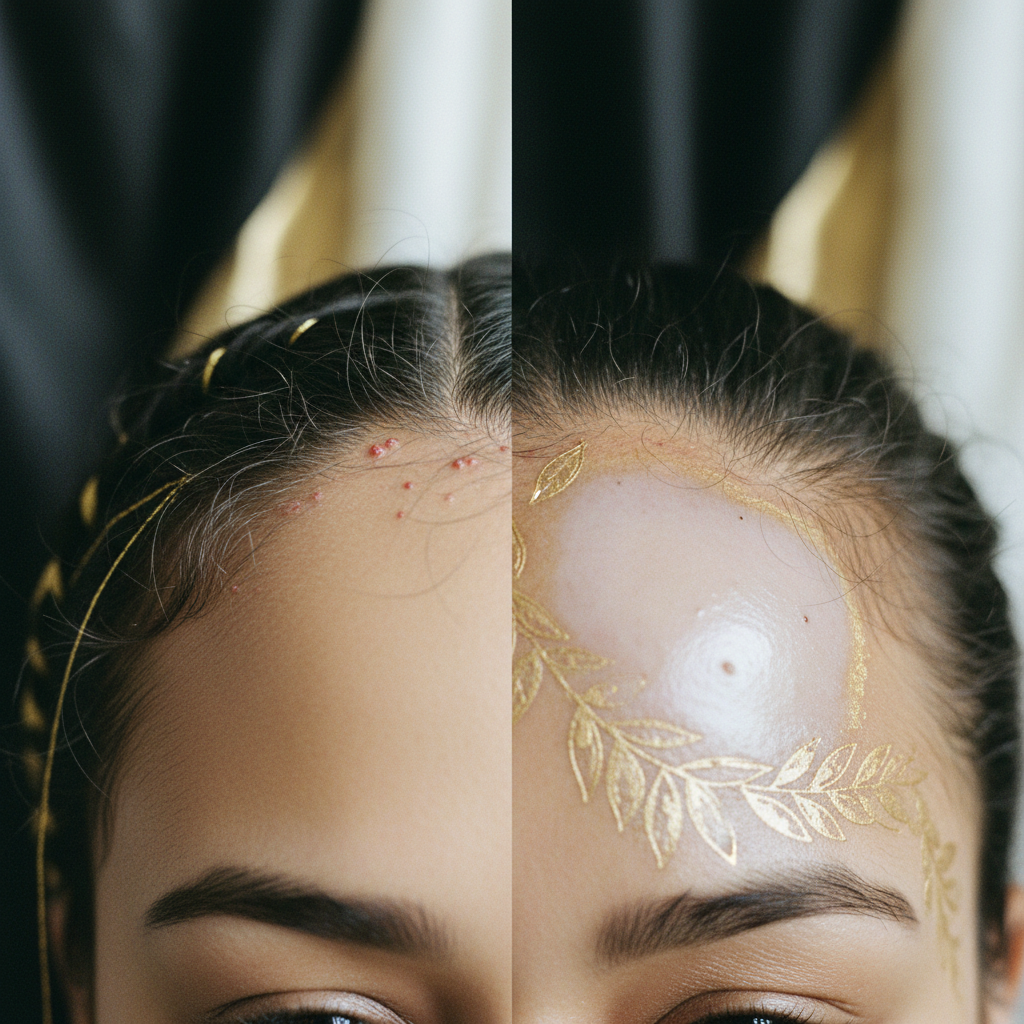 Comparing clinical presentations in the context of Traction Alopecia vs Scarring Alopecia