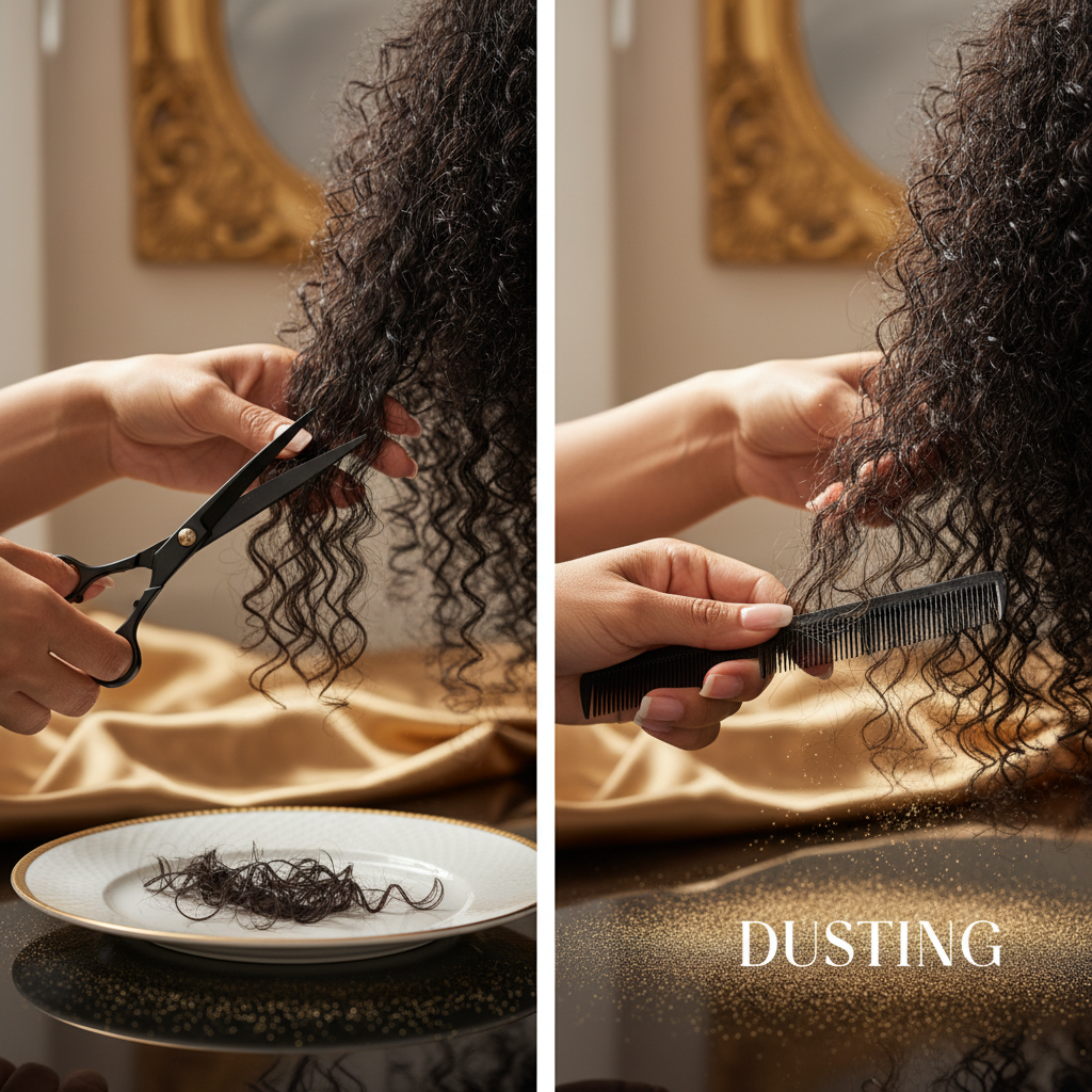 Trimming vs Dusting Hair: what the evidence shows in the context of Trimming vs Dusting Hair