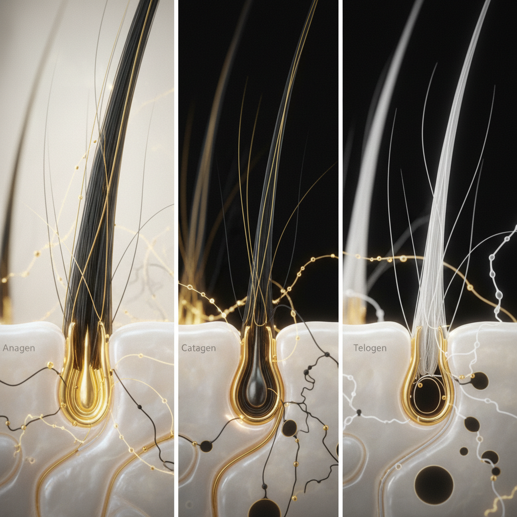 The biological mechanisms behind cycle disruption in the context of Understanding Anagen Catagen Telogen Phases